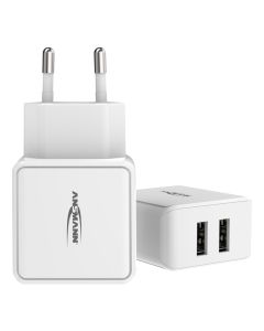 Home Charger HC212 weiß / 2,4 A / 12 W / 2 Port