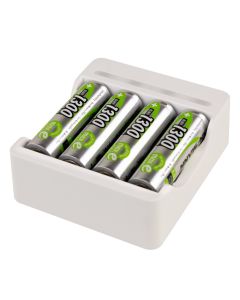 Akku-Ladegerät Basic IV + 4× AA 1300mAh