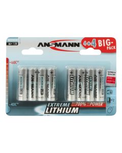 Lithium Batterie Mignon AA / FR6 8er Blister