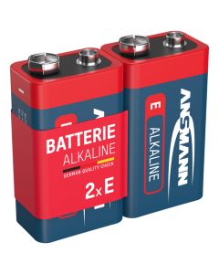 Alkaline Batterie Block E / 6LR61 2er Karton