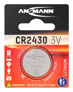 Lithium Knopfzelle CR2430