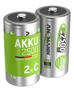  NiMH Akku Baby C 2500 mAh maxE 2er Blister