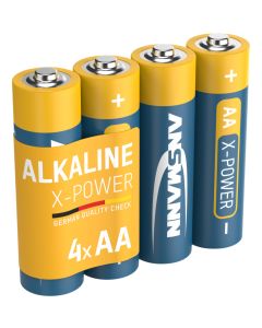 X-Power Alkaline Batterie Mignon AA / LR6 4er Papierblister